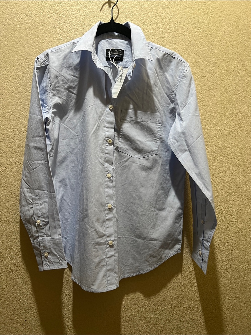 J. Crew Light Blue Button-Down Shirt Garçon classic fit